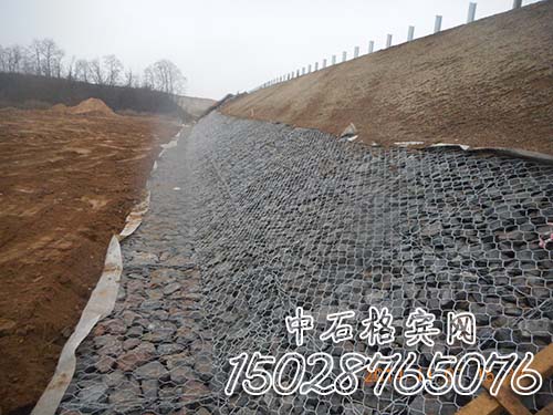 賓格網(wǎng)石籠護(hù)岸
